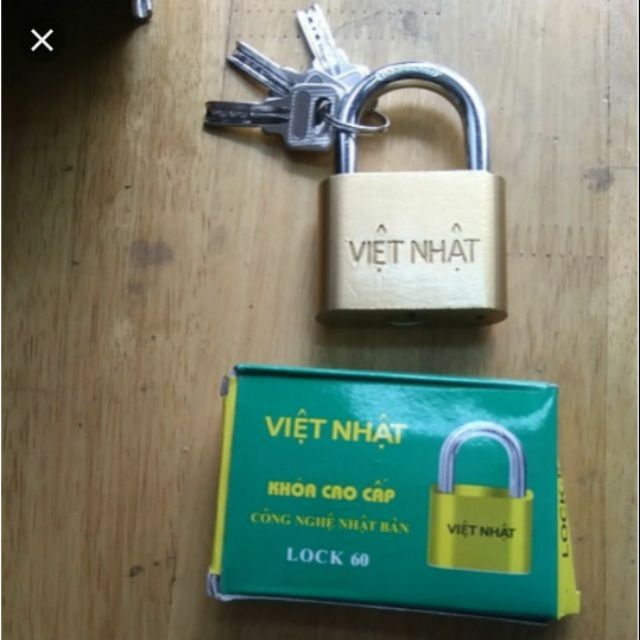 1 hộp khoá Việt Nhật lock 60 ( 6 chiếc)