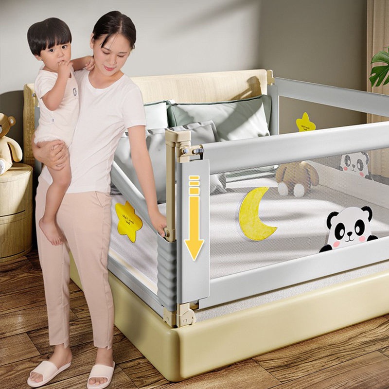 Anh Tân Cương Miễn phí vận chuyển giường hàng rào trẻ em chống rơi vách ngăn ngã lớn bên lan can
