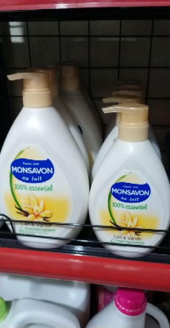 Sữa tắm Monsavon chiết xuất sữa và hoa Vani 1000ml