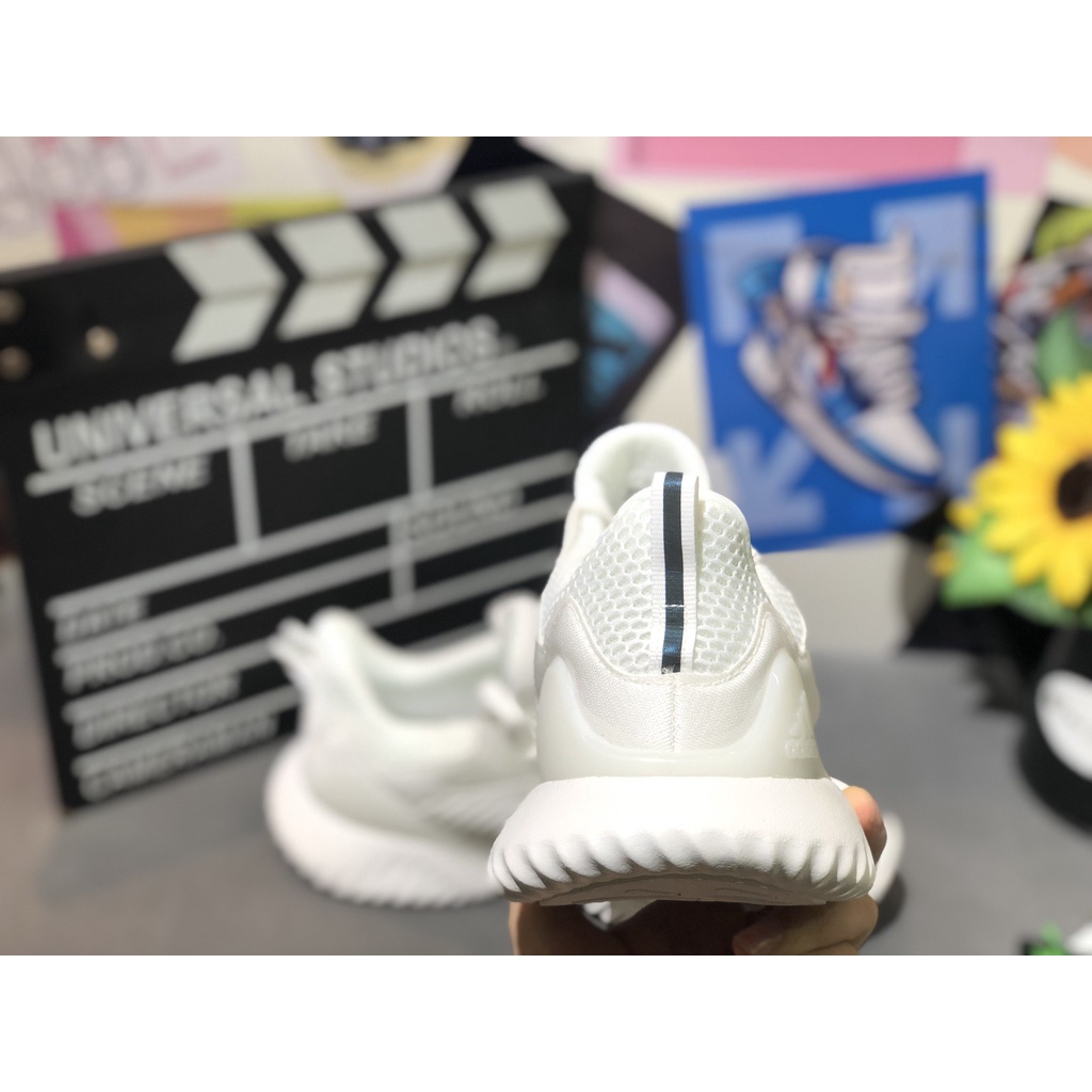 Giày Adidas Alphabounce Trắng Hàng Premium Full Box, Bill