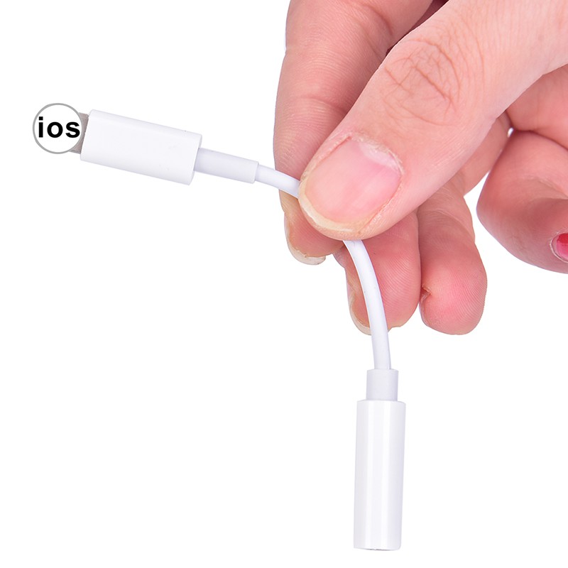 Dây Cáp Chuyển Đổi Tai Nghe Ios 11 12 Cho Ios 3.5mm