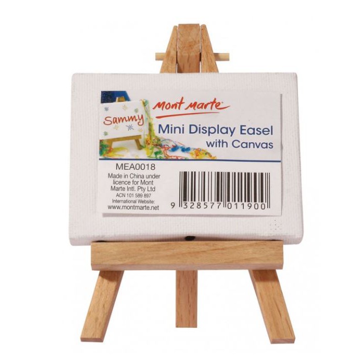 Khung vải Mini Canvas kèm giá vẽ, Mont marte