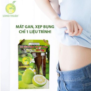 Combo Giảm cân Long Thuận ( 3 Nước Bưởi Ép - Chai và 1 Trà Hoa Bưởi )