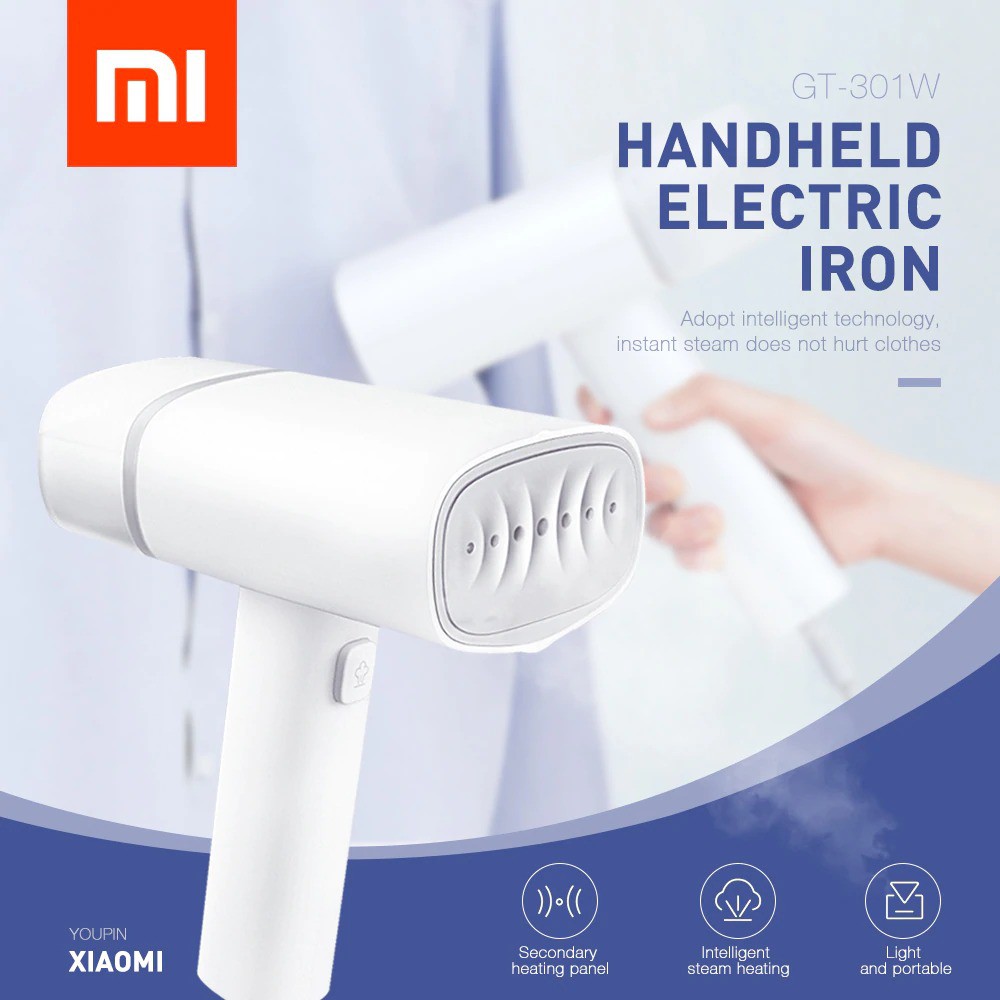 Máy ủi hơi nước cầm tay Xiaomi Mijia Zanjia ZJ GT-301W GT-306W - Bàn ủi hơi nước cầm tay Xiaomi