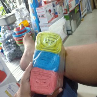 Túi rác màu tự phân huỷ - Trọng lượng 1 ký