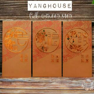Bao lì xì hộp cao cấp