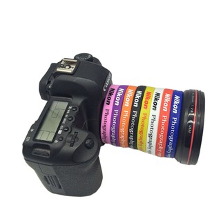 Vòng cao su bảo vệ ống kính chống co chữ Nikon - Màu ngẫu nhiên