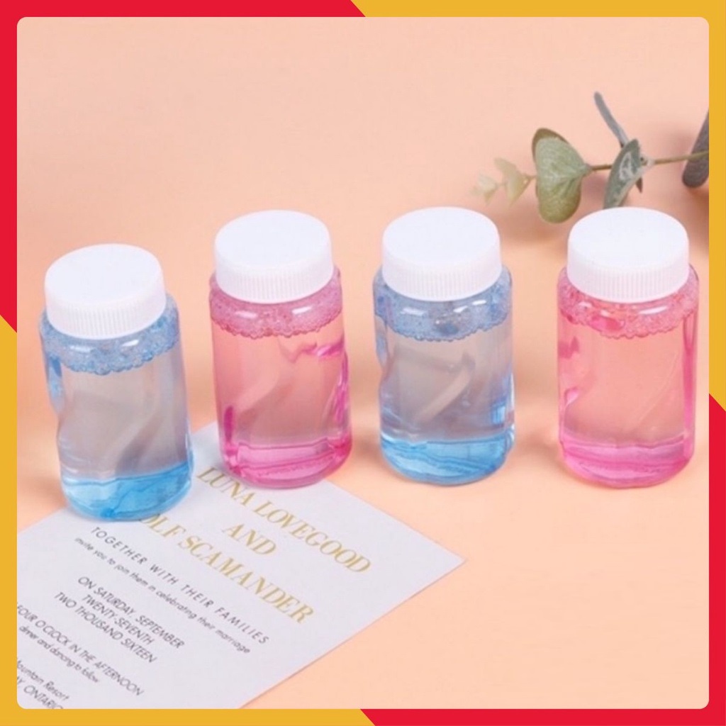 Chai 500ml Nước Bong Bóng Xà Phòng, nước thổi bong bóng, Dung dịch thổi bóng, Xà bông bong bóng