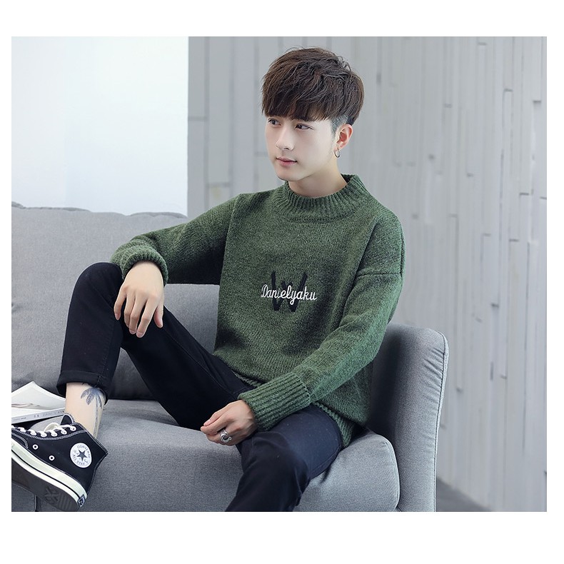 Áo len nam cổ tròn | BigBuy360 - bigbuy360.vn