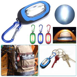 Portable Mini LED Đèn Pin Cắm Trại Ngoài Trời Keychain Torch Light Light Carabiner