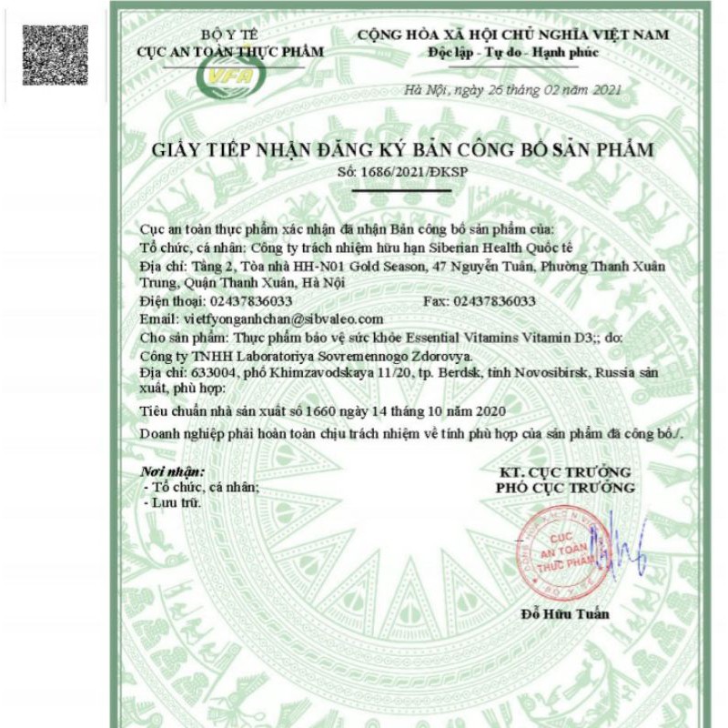 Vitamin D3 Nga tăng chiều cao TPBVSK Essential Vitamins Vitamin D3