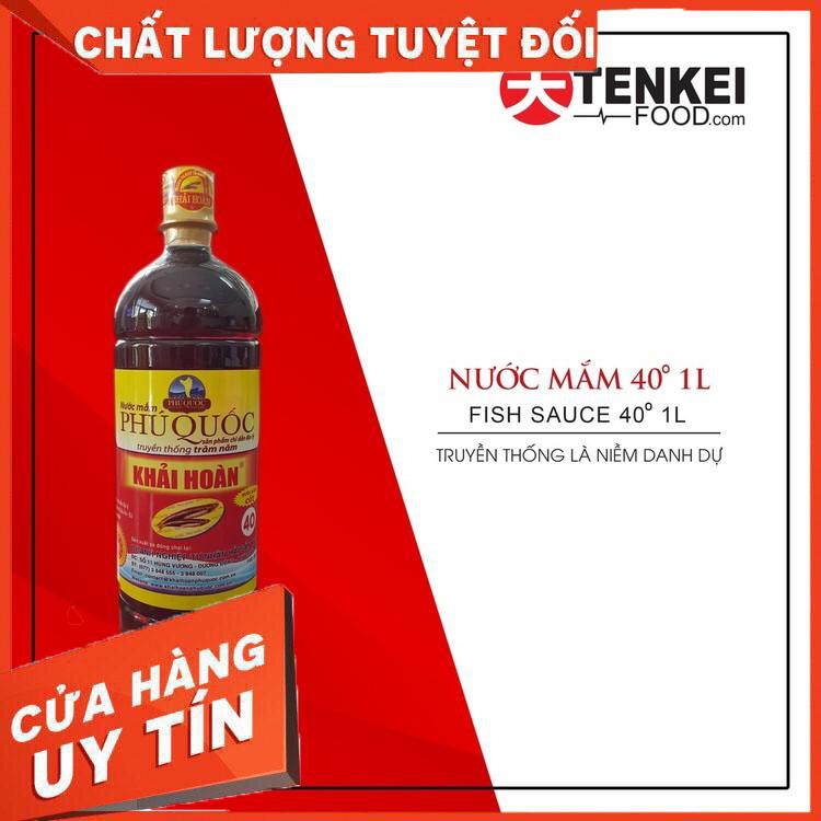 Nước mắm Khải Hoàn 40° 1 lít