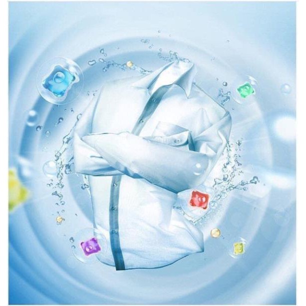 Set 30 viên giặt xả quần áo siêu sạch siêu thơm siêu tiện lợi