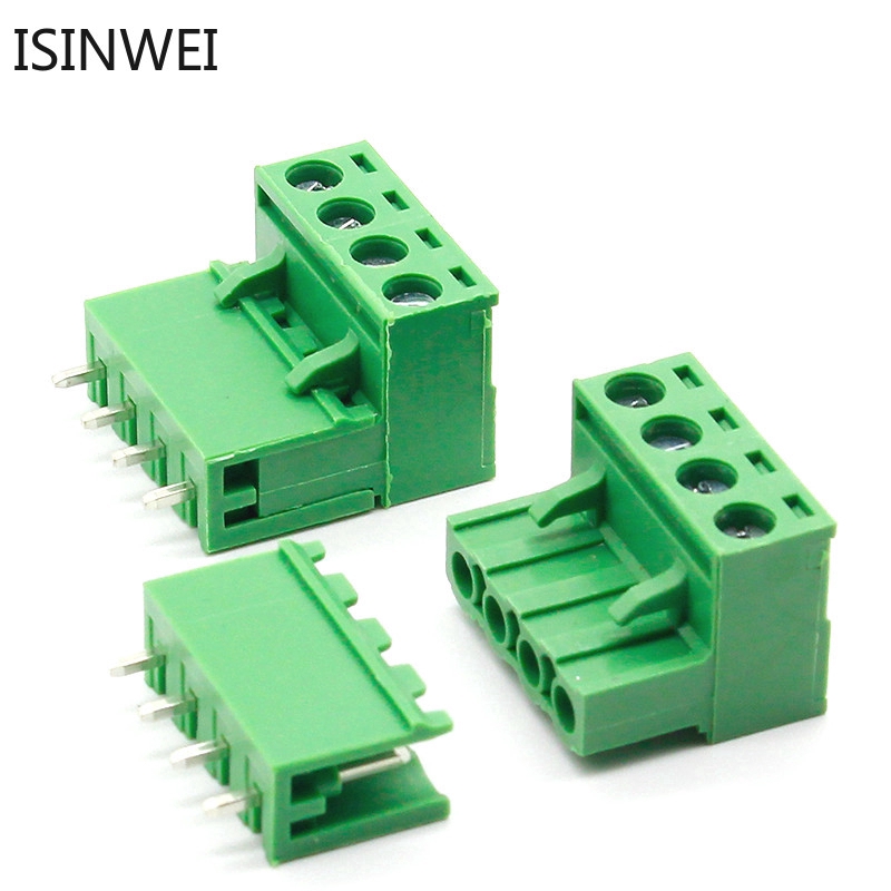 Set 5 Đầu Nối Dây 2EDG 5.08 4P 5.08mm