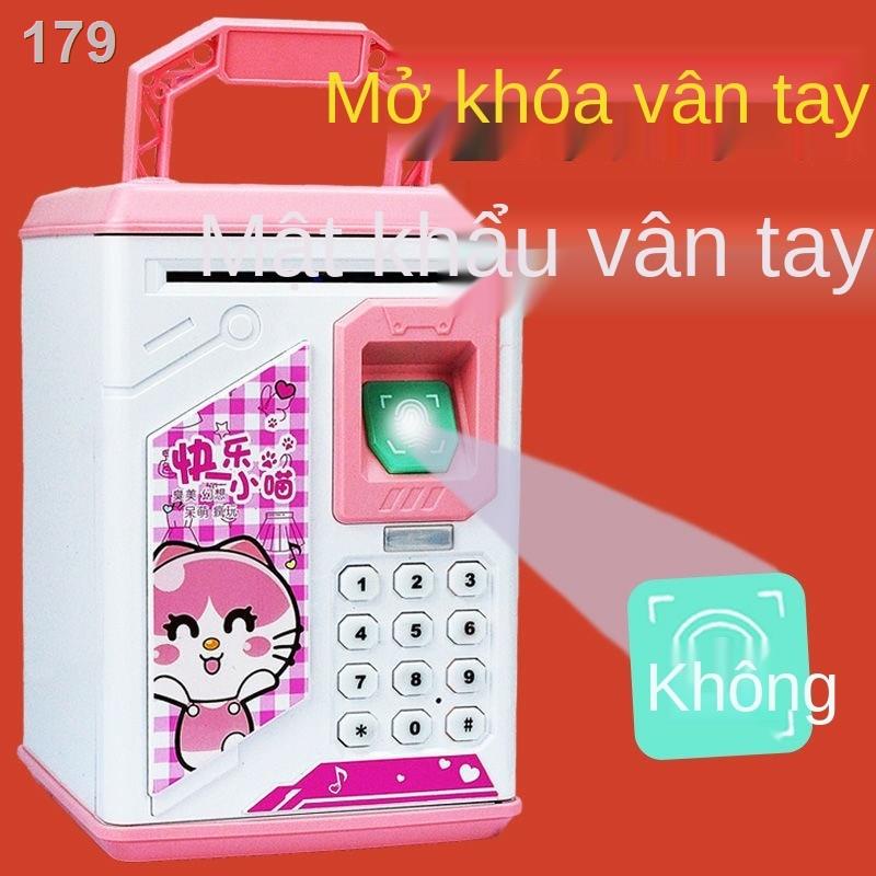 Món quà sáng tạo Mật khẩu Dấu vân tay Con heo đất Màu đỏ chống rơi Cậu bé an toàn Máy bán hàng thông minh