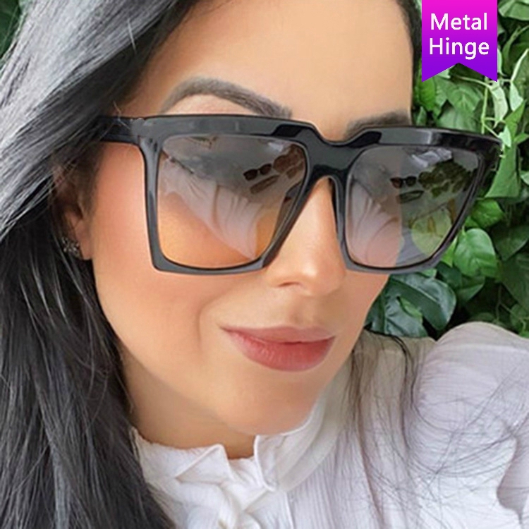 Kính Mát Gọng Kim Loại Phong Cách Âu Mỹ Thời Trang