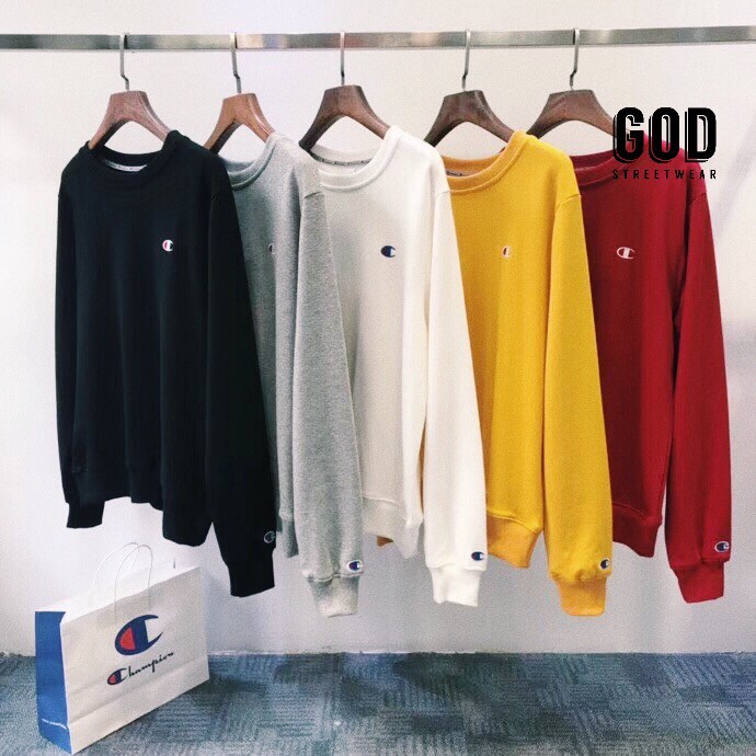 CHAMPION SWEATER - Áo nỉ Sweater Champion