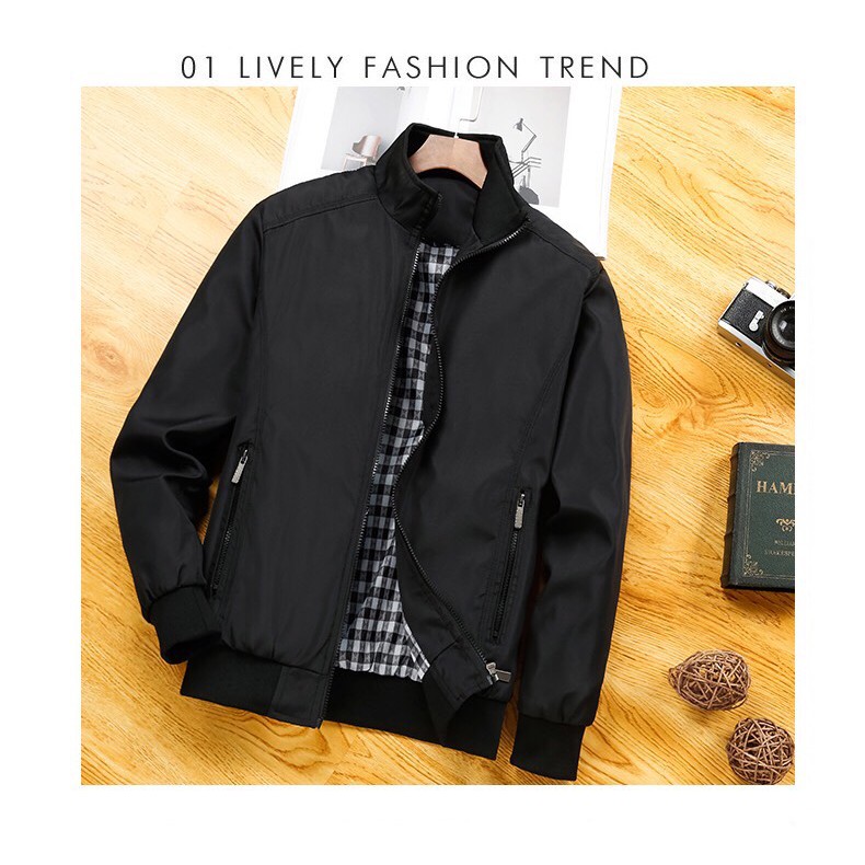 Áo Khoác Dù Dày Caro Nam | BigBuy360 - bigbuy360.vn