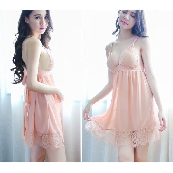 Váy Ngủ Gợi Cảm ❣️FreeShip - Chất Đẹp❣️Ren Mềm Mát Mịn Quyến Rũ