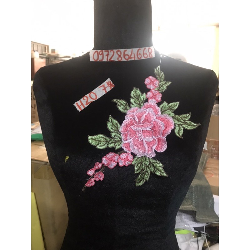 Bông Hoa thêu mã H20 và H120 (Shop giao đơn tiền hàng từ 50k)
