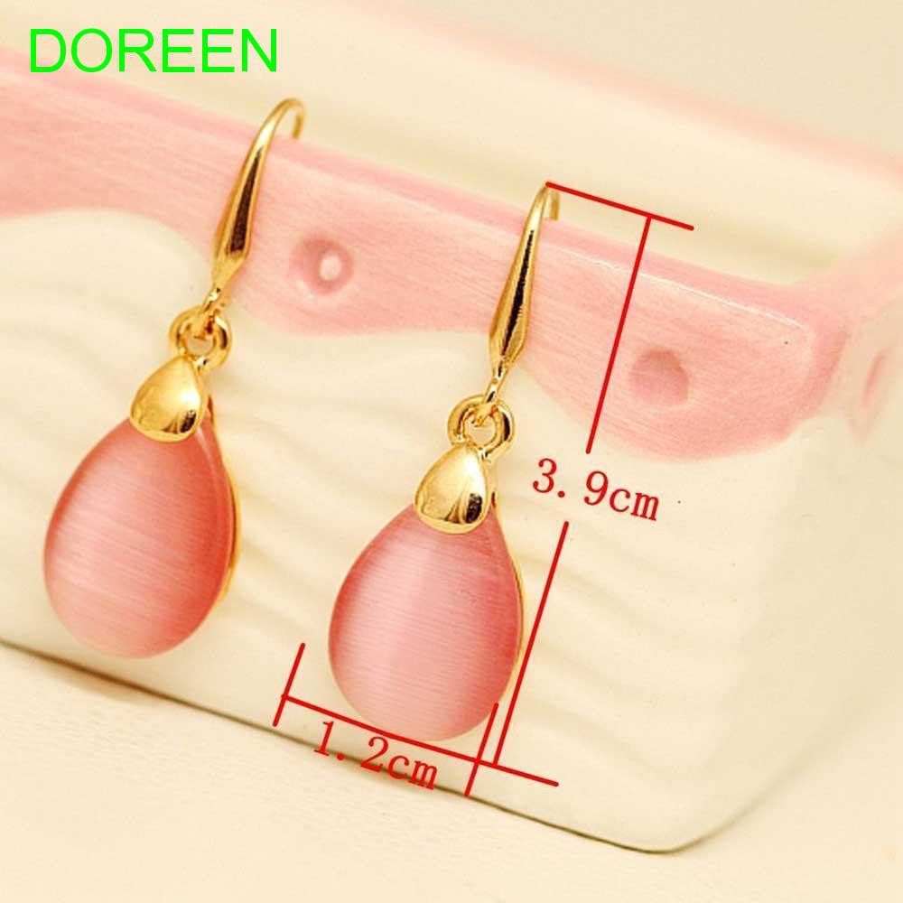 Wedding Rhinestone Waterdrop Jewelry Water Dangle