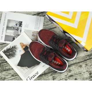 Giày Sneaker Thể Thao Ultra Boost 4.0 Đỏ