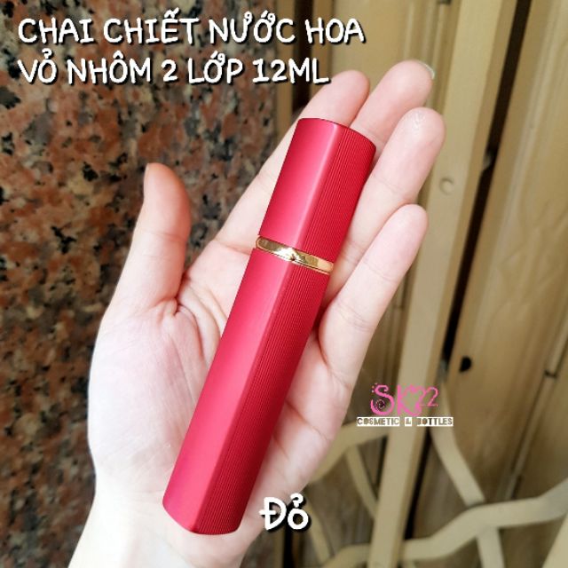 [12ml]CHAI CHIẾT NƯỚC HOA VỎ NHÔM 2 LỚP | BigBuy360 - bigbuy360.vn