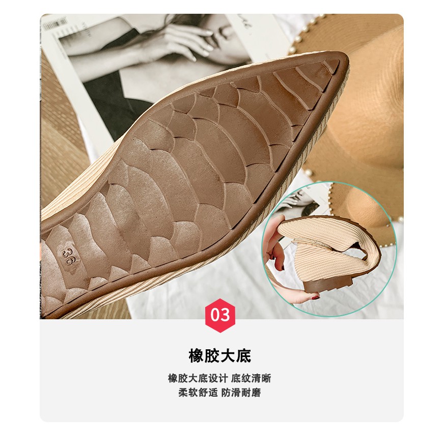 Giày Búp Bê Mũi Nhọn Xinh Xắn Dành Cho Nữ 2020 | BigBuy360 - bigbuy360.vn