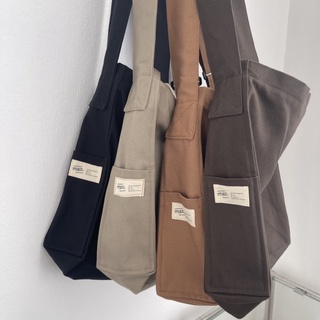 Túi Tote Đeo Chéo Canvas “Squared Bag”