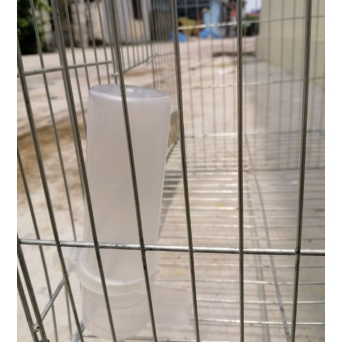 ĐÔI ỐNG ĐỰNG NƯỚC - ĐỰNG CÁM CHO CHIM cóng tròn