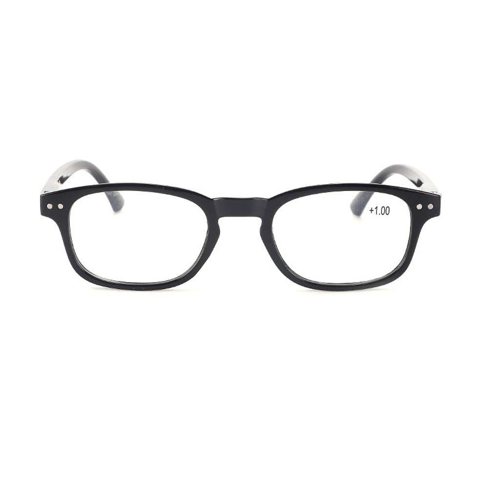 Kính Đọc Sách Gọng Nhựa Màu Đỏ Đen Thời Trang Cho Gia Đình