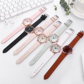 Đồng Hồ Analog Máy Quartz Nữ Dây Da
