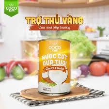 Nước Cốt Dừa Cocoxim Chefchoice 400ml (lon)