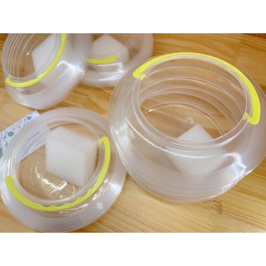Xô Rửa Cọ Vẽ - Cốc Rửa Bút Cọ Xếp Gọn Tiện Lợi