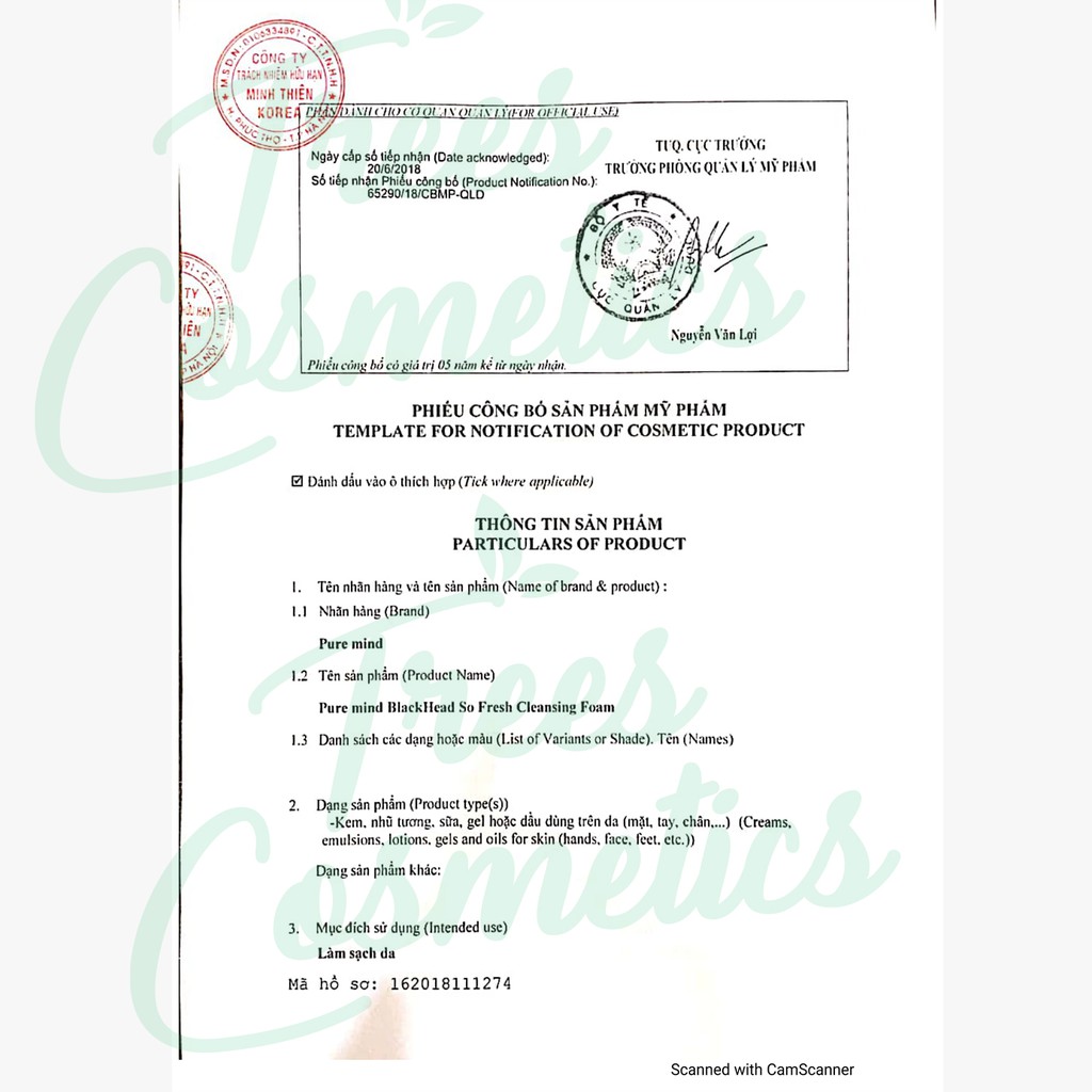 Sữa rửa mặt Than Hoạt Tính làm sạch sâu PURE MIND BLACKHEAD SO FRESH CLEANSING FOAM 100ML - Hàn Quốc Chính Hãng