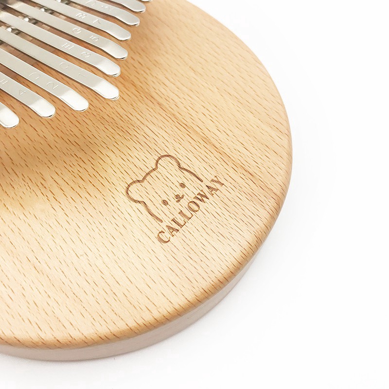 【New】17 keys EQ Kalimba Beech bear kalimbaThumb Piano Acoustic Finger Piano Africa Music Instruments