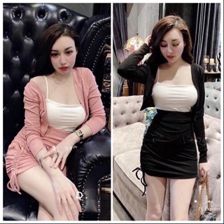 Set Đầm Body Sexy Ba Món