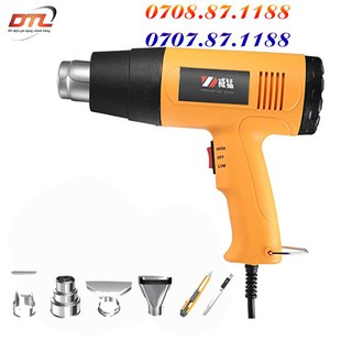 Máy khò nhiệt 2000w và phụ kiện