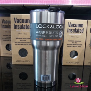 Ly giữ nhiệt Lock&Lock Swing Tumbler 880ml - LHC4138SLV - Larva Store