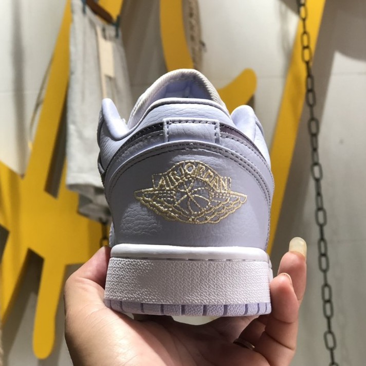 ✔️Giày Jordan 1 Low Tím Bóng Oxygen Purple (GS) Fullbox✔️