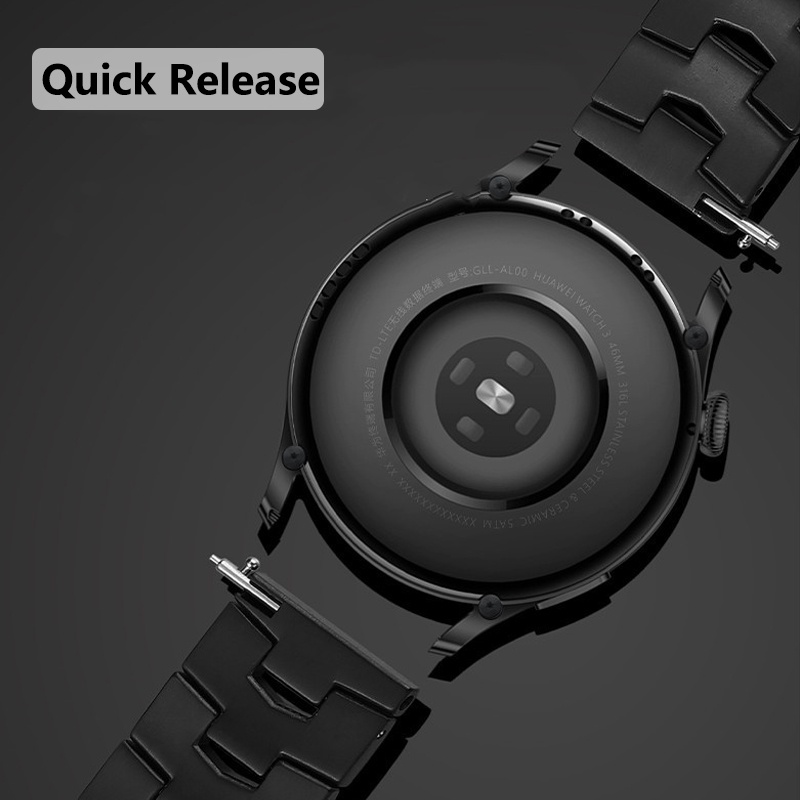 Dây Đeo Tháo Lắp Nhanh Bằng Hợp Kim Titan Chất Lượng Cao 22mm Cho Đồng Hồ Thông Minh Samsung Galaxy Watch 3 45mm