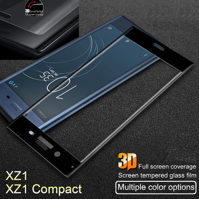 kính cường lựcFor Sony XZ1 xz1 FULL MÀN HÌNH Tempered Glass Cover XZ1 Glass Film