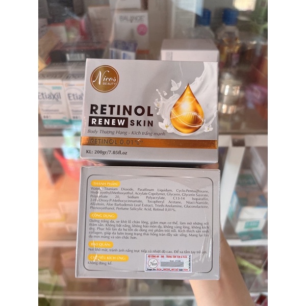 Kem Body Retinol Nicos