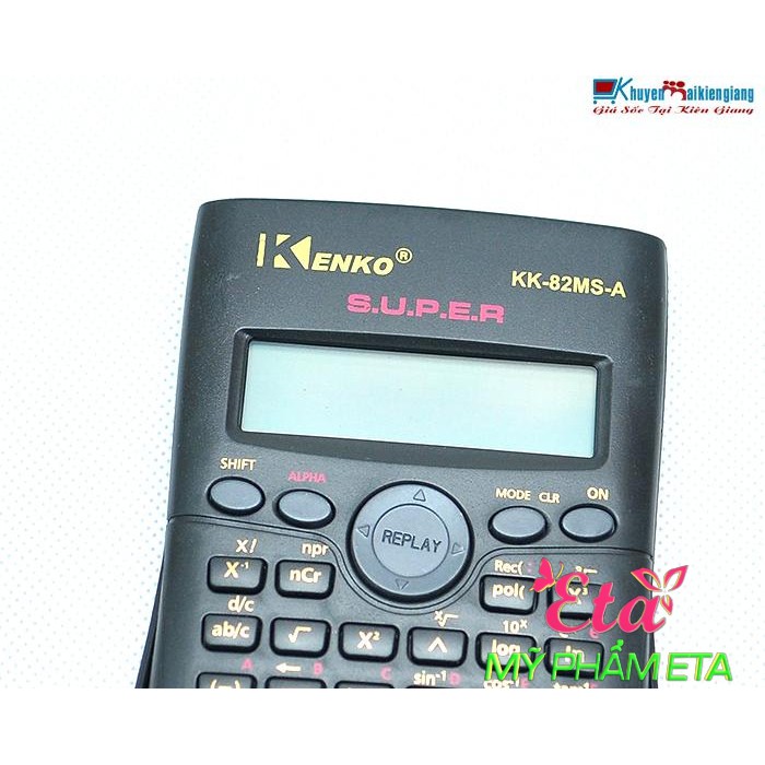 Máy tính cầm tay học sinh Kenko KK-82MS-D bỏ túi nhỏ gọn dễ dàng sử dụng
