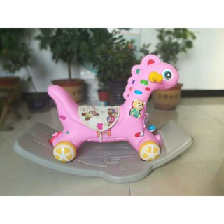 NGỰA BẬP BÊNH KIÊM XE CHÒI 2IN1