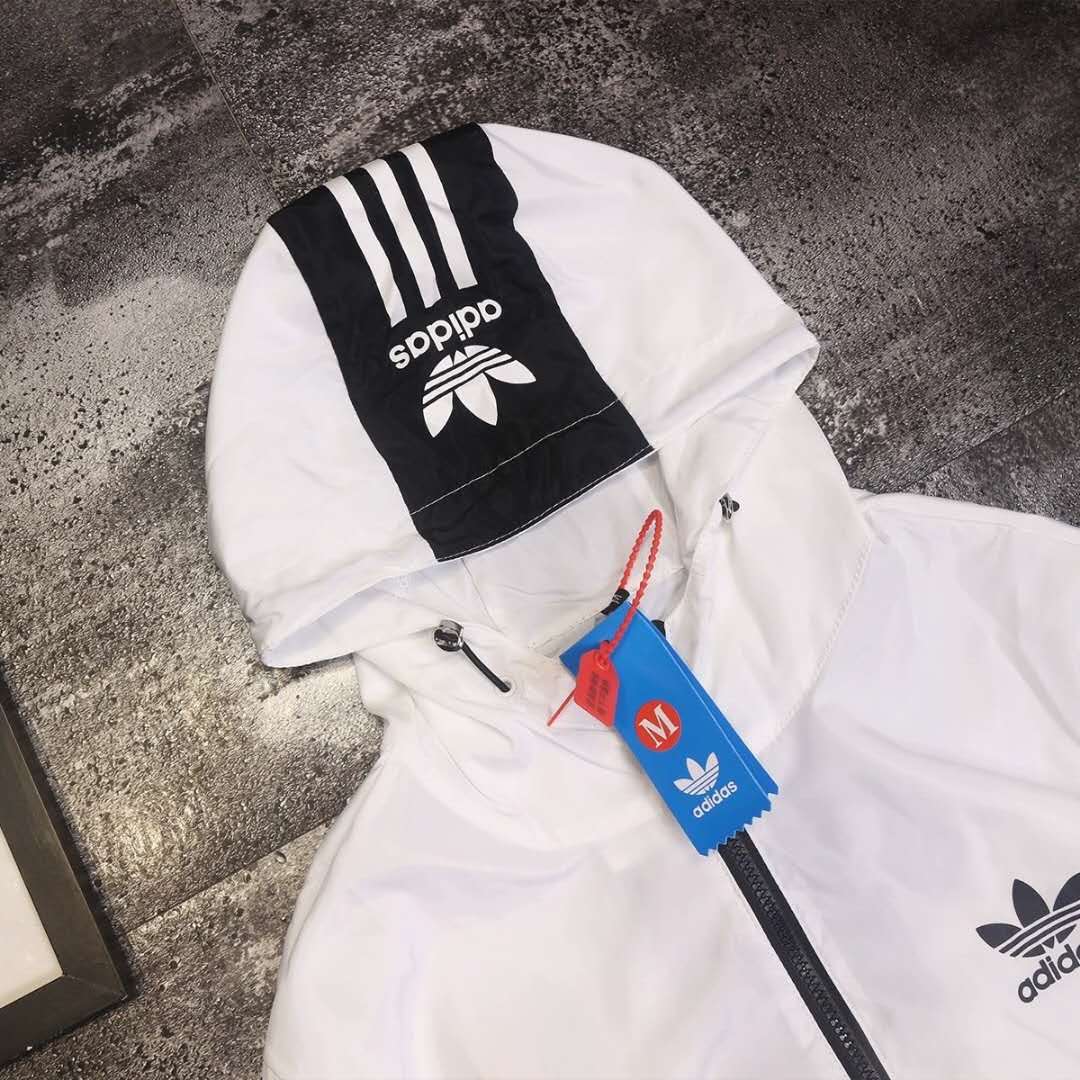 ADIDAS Áo Khoác Chống Nắng Thoáng Khí Có Mũ Trùm Tiện Lợi Dành Cho Nam Và Nữ | BigBuy360 - bigbuy360.vn