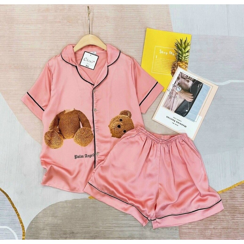 Pijama gấu Teddy đùi