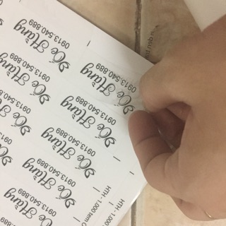 Tem decal nilong trong