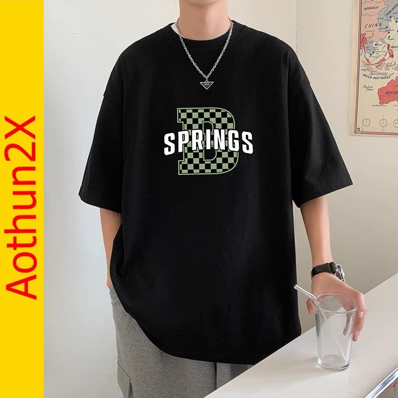 Áo thun phông tay lỡ nam nữ form rộng unisex oversize AT530