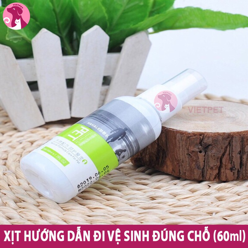 CHAI XỊT HƯỚNG DẪN ĐI VỆ SINH ĐÚNG CHỖ CHO CHÓ MÈO